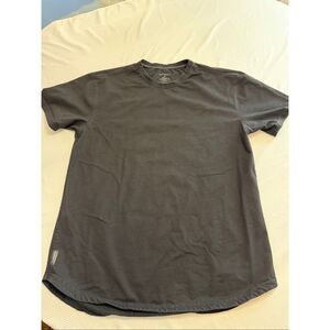Nomatic Black Drop Hem Performance Stretch T-Shirt Size XL
